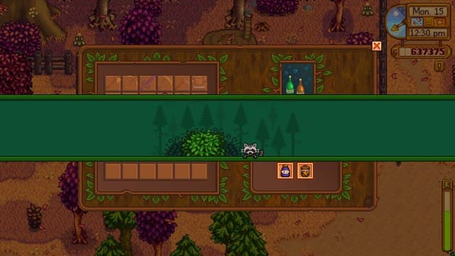 Completing a Raccoon's requests in Stardew Valley version 1.6.